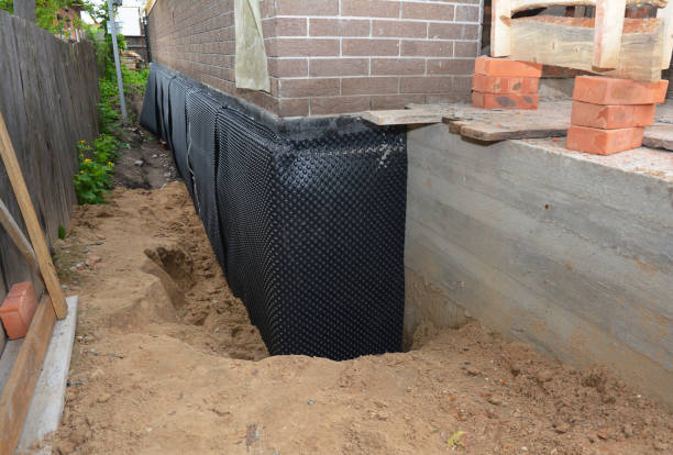 Happy homeowners after waterproofing job in College Park